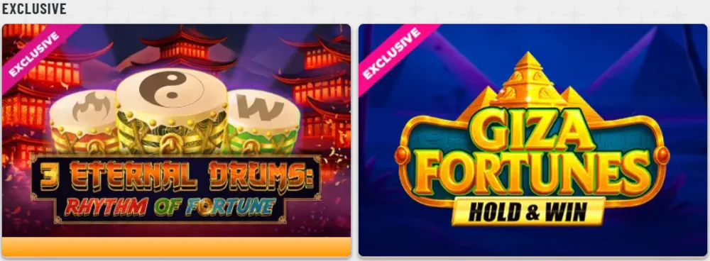 Wyns Casino Exclusive Games